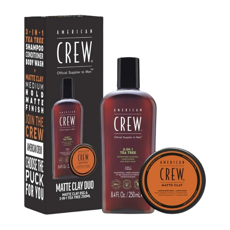 American Crew Matte Clay Duo Gift Pack