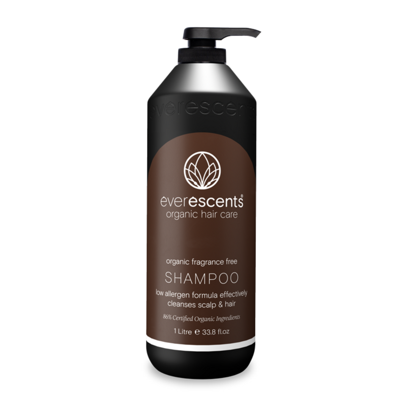 EverEscents Fragrance Free Shampoo 1 Litre