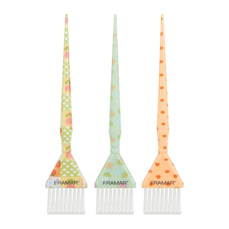 Framar Triple Threat Brush Set  Quilted - Limited Edition