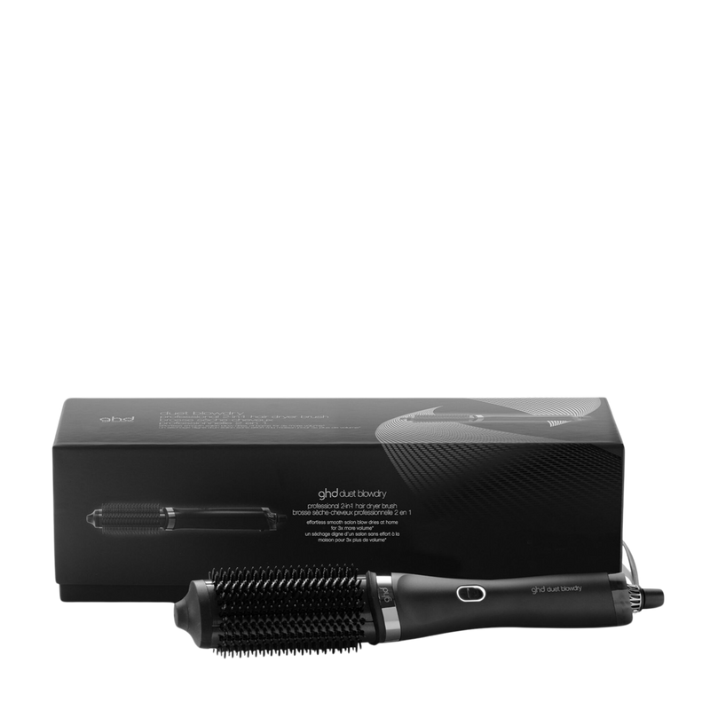 ghd Duet Blowdry Hair Dryer Brush - Black