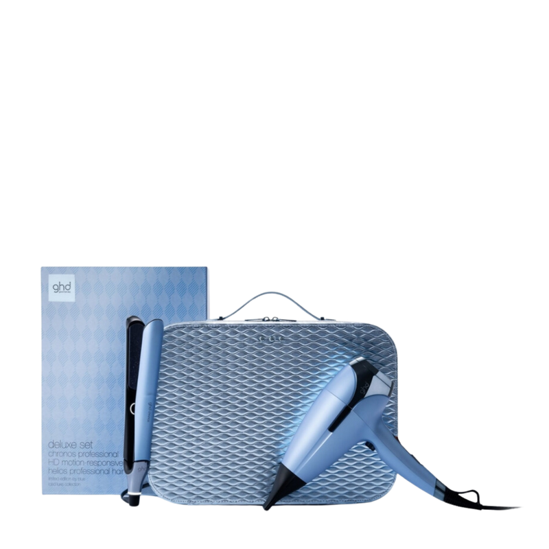 ghd Deluxe Gift Set in Icy Blue - Limited Edition