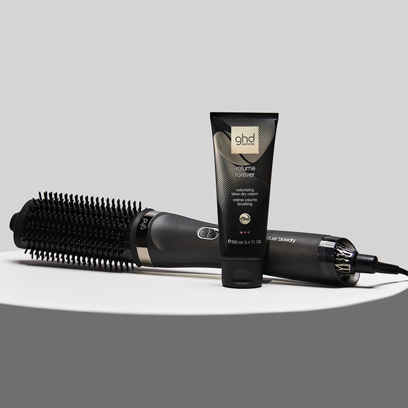 ghd Duet Blowdry Hair Dryer Brush Gift Set - Black - Limited Edition