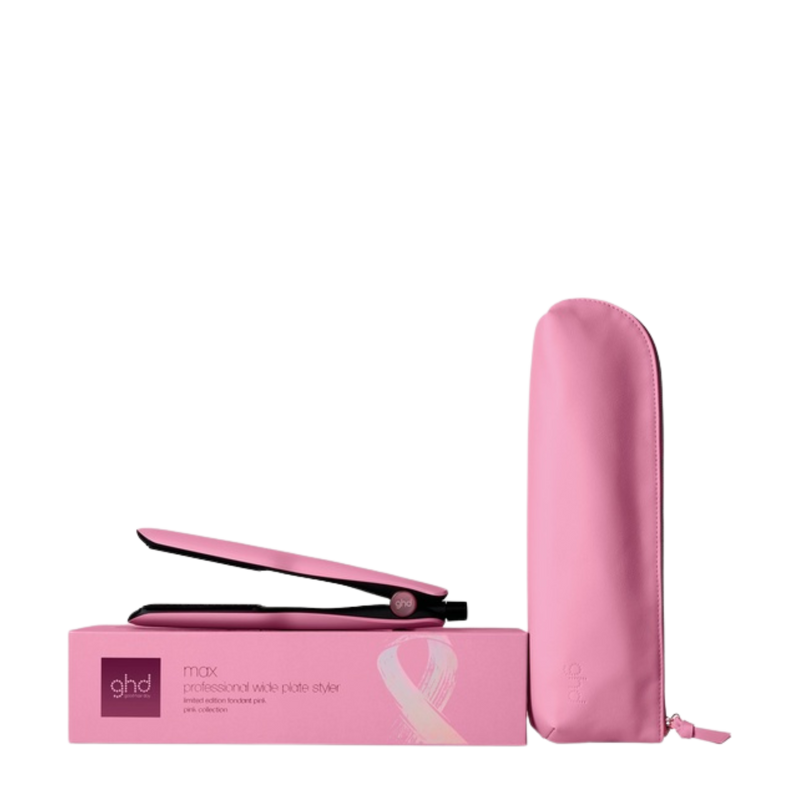 ghd Max Wide Hair Straightener in Fondant Pink - Limited Edition