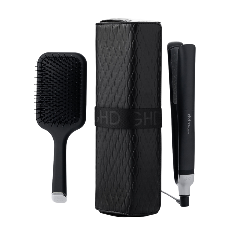 ghd Platinum+ Hair Straightener - Black Festive Gift Set - Limited Edition