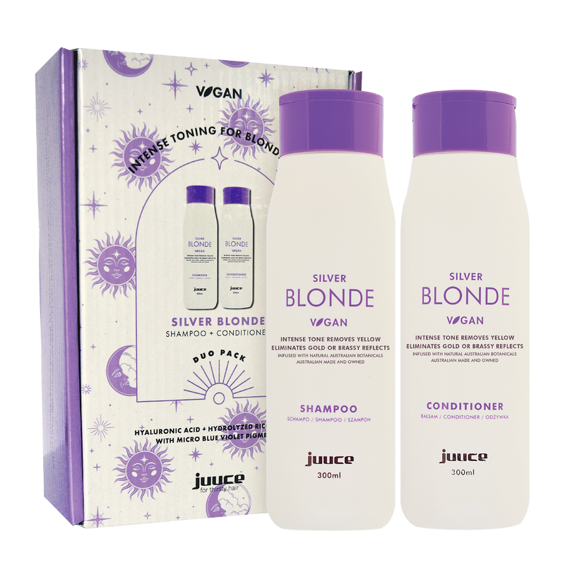 JUUCE Silver Blonde Duo Gift Pack