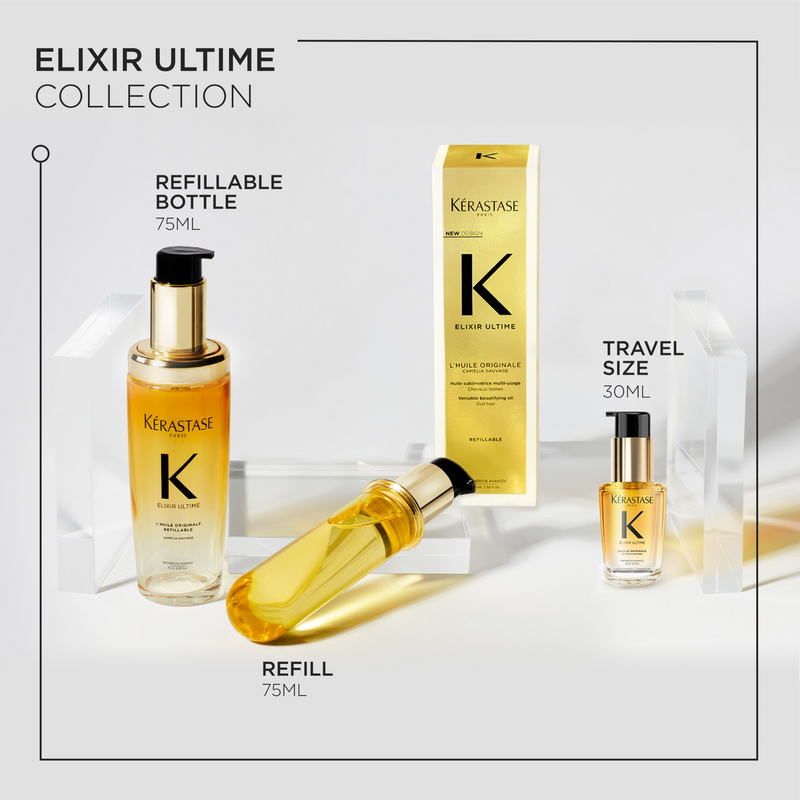 Kerastase Elixir Ultime Original Refillable Hair Oil 75ml