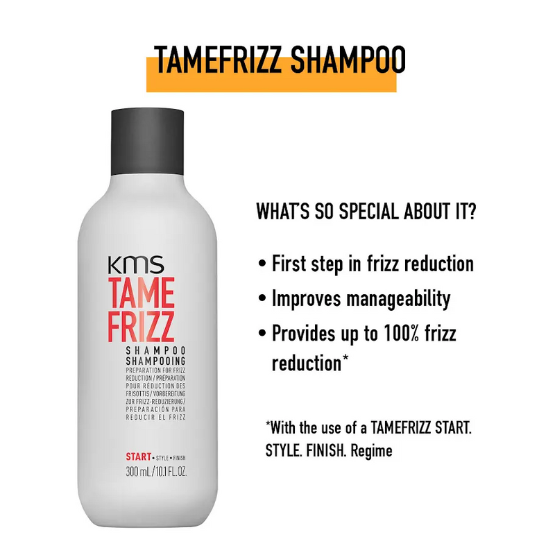 KMS Tame Frizz Shampoo 300ml