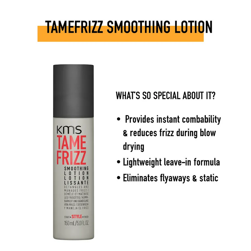 KMS Tame Frizz Smoothing Lotion 150ml