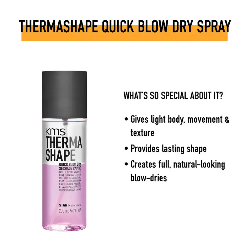 KMS Therma Shape Quick Blow Dry 200ml