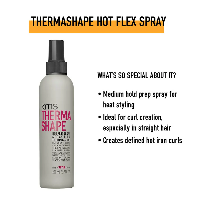 KMS Therma Shape Hot Flex Spray 200ml