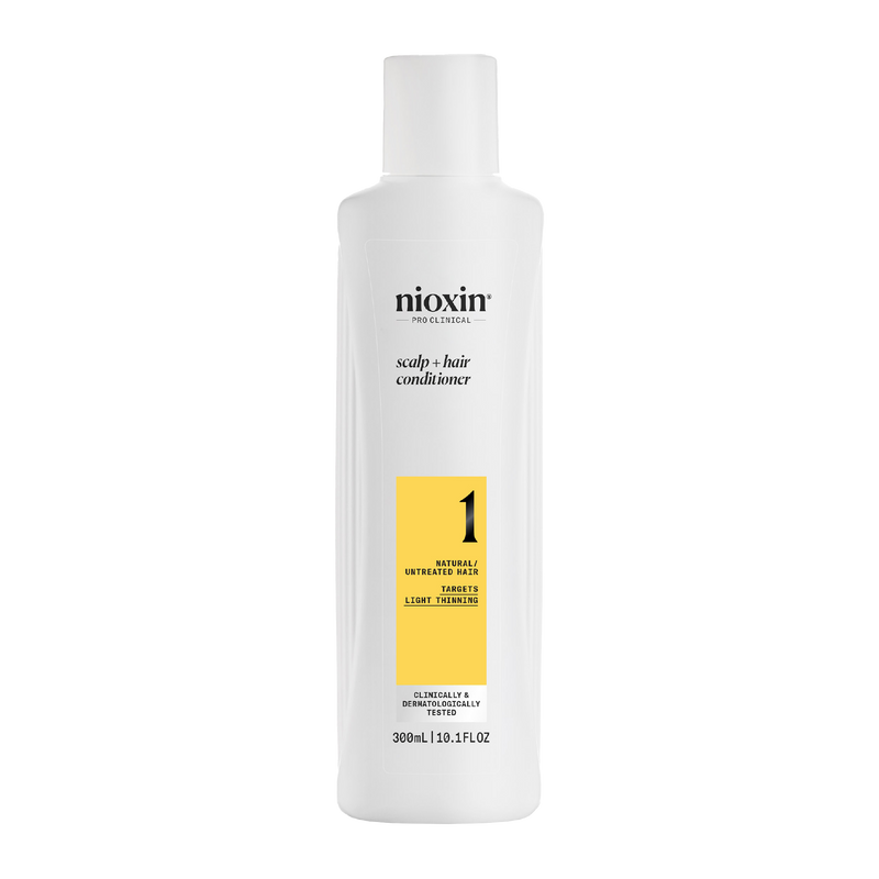 Nioxin System 1 Scalp + Hair Thickening Conditioner for Natural Hair with Light Thinning 300ml