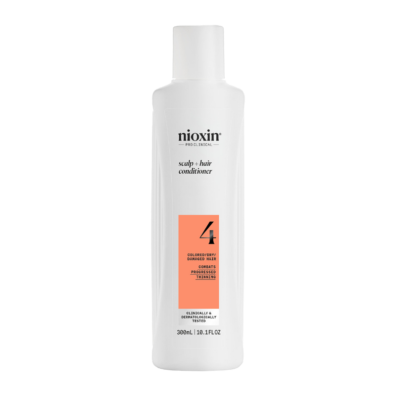 Nioxin System 4 Scalp + Hair Thickening Conditioner for Damaged Hair With Progressed Thinning 300ml