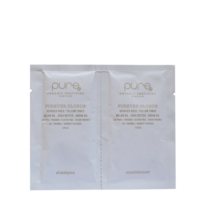 Pure Forever Blonde Sachet Duo