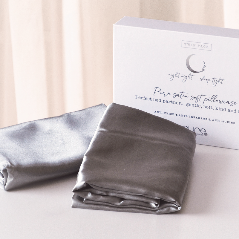 Pure Satin Pillowcase Set of 2