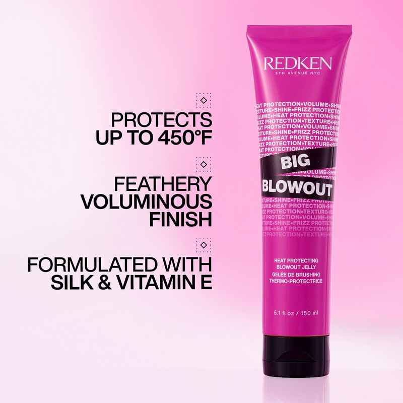 Redken Big Blowout Heat Protecting Blowout Gel 150ml