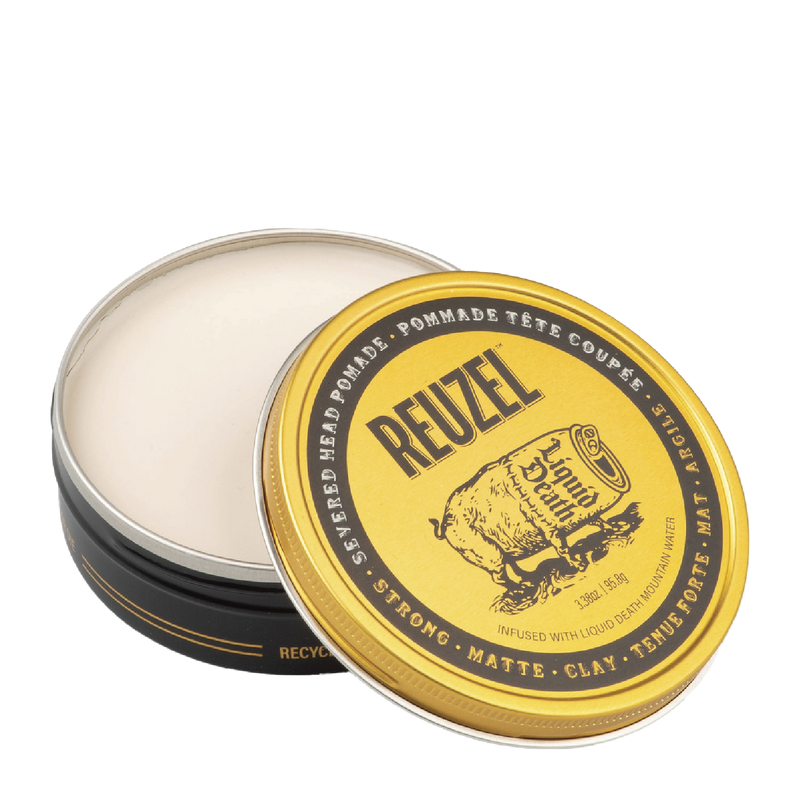 Reuzel Liquid Death Severed Head Clay Pomade 95.8g