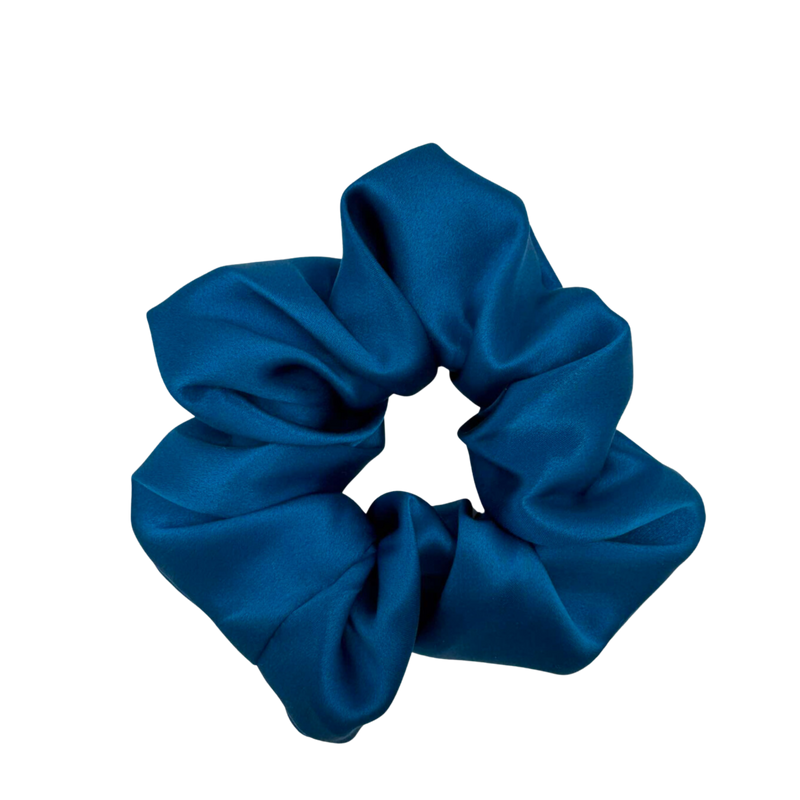 Splash Happy Silk Scrunchie Regular - Lapis