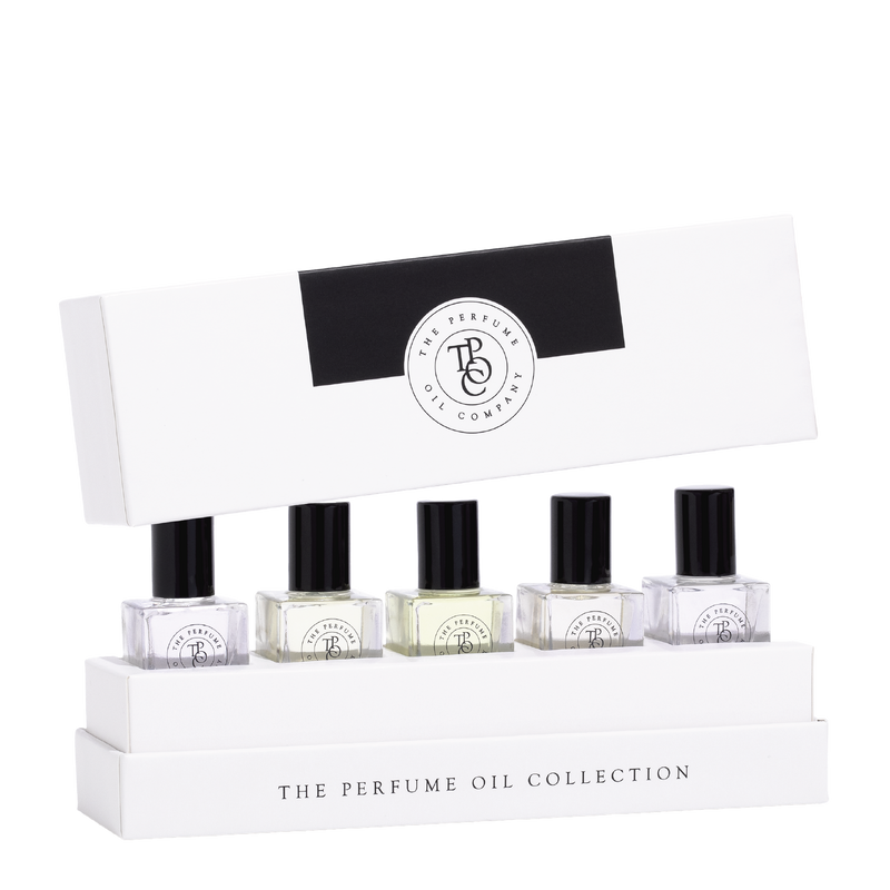 The Perfume Oil Company Floral Box of 5 Gift Pack